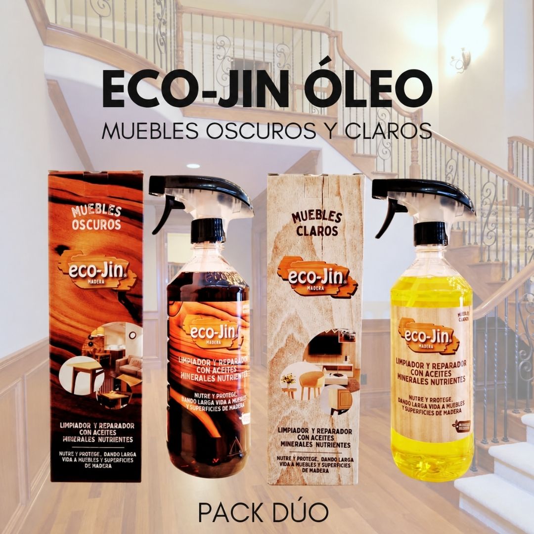 PACK DOBLE OLEO ECO-JIN COMBINABLE 750ML X2