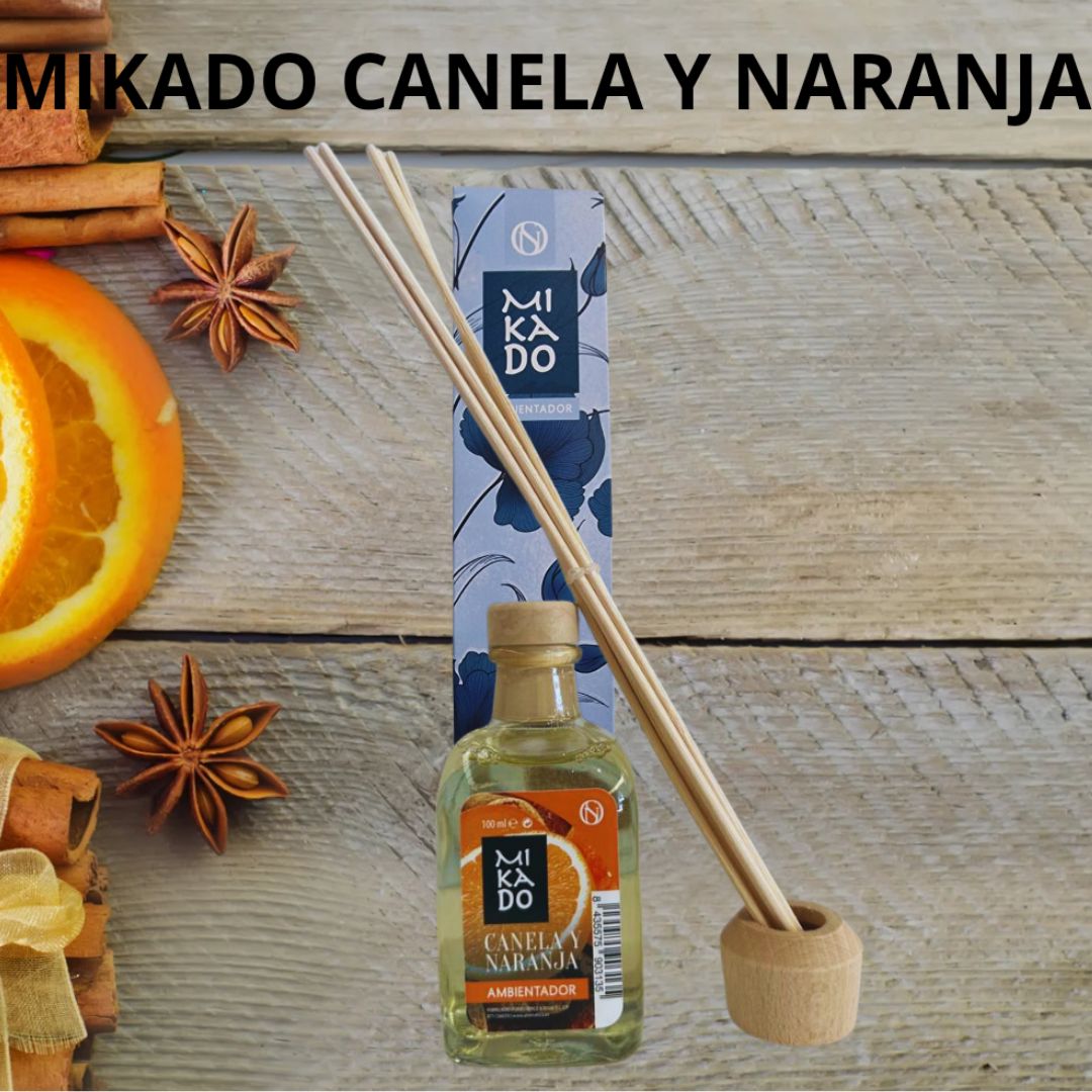 Ambientador Mikado Canela y Naranja