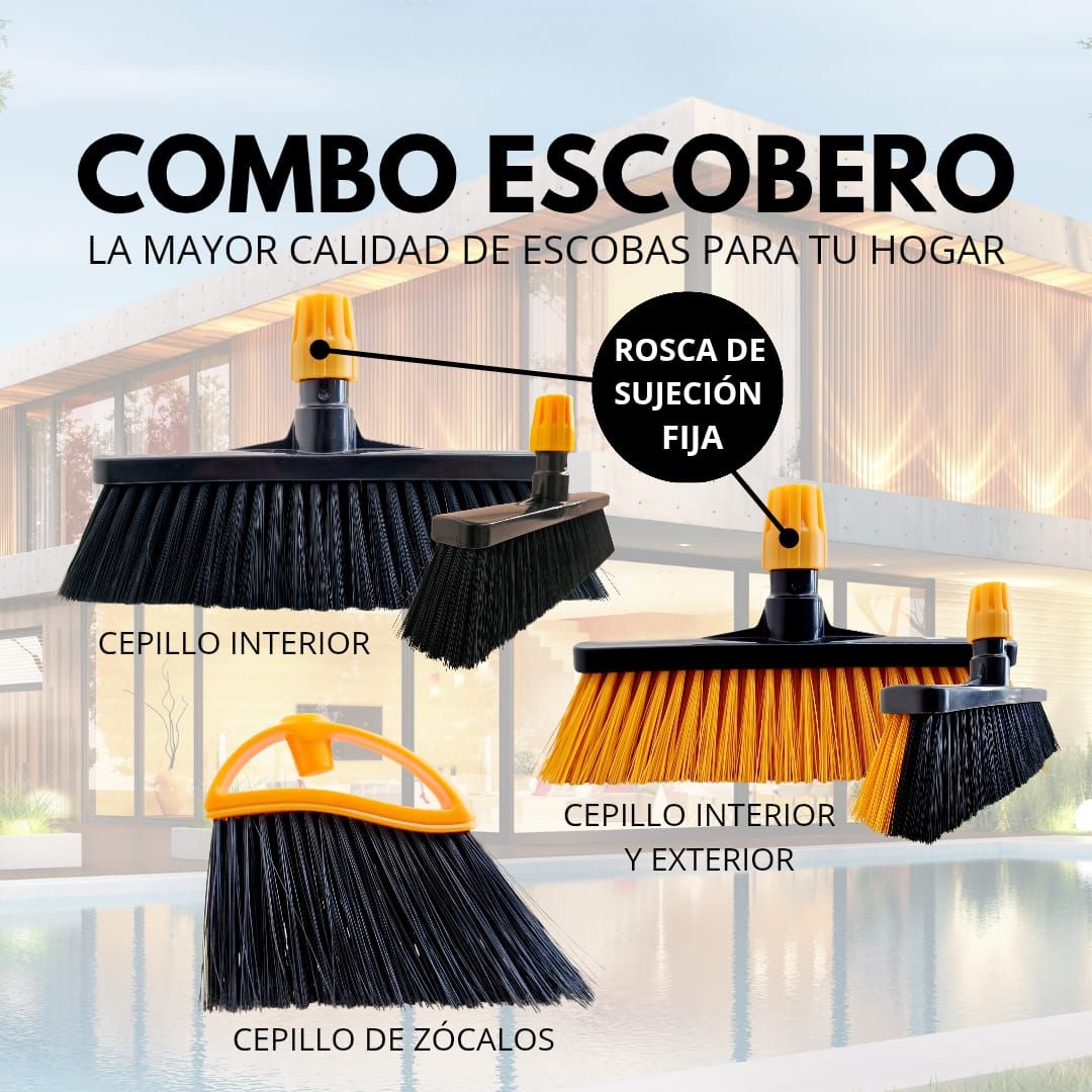 COMBO ESCOBERO (INT+MIXTA+MINI ZOCALOS)