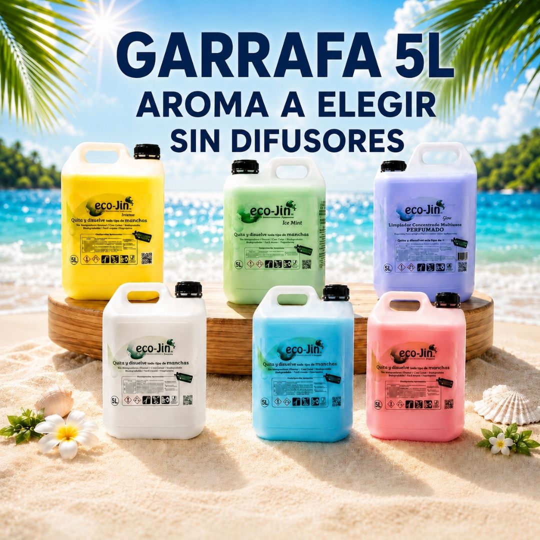 Eco-Jin BIDÓN 5 Litros Aroma a elegir SIN DIFUSOR