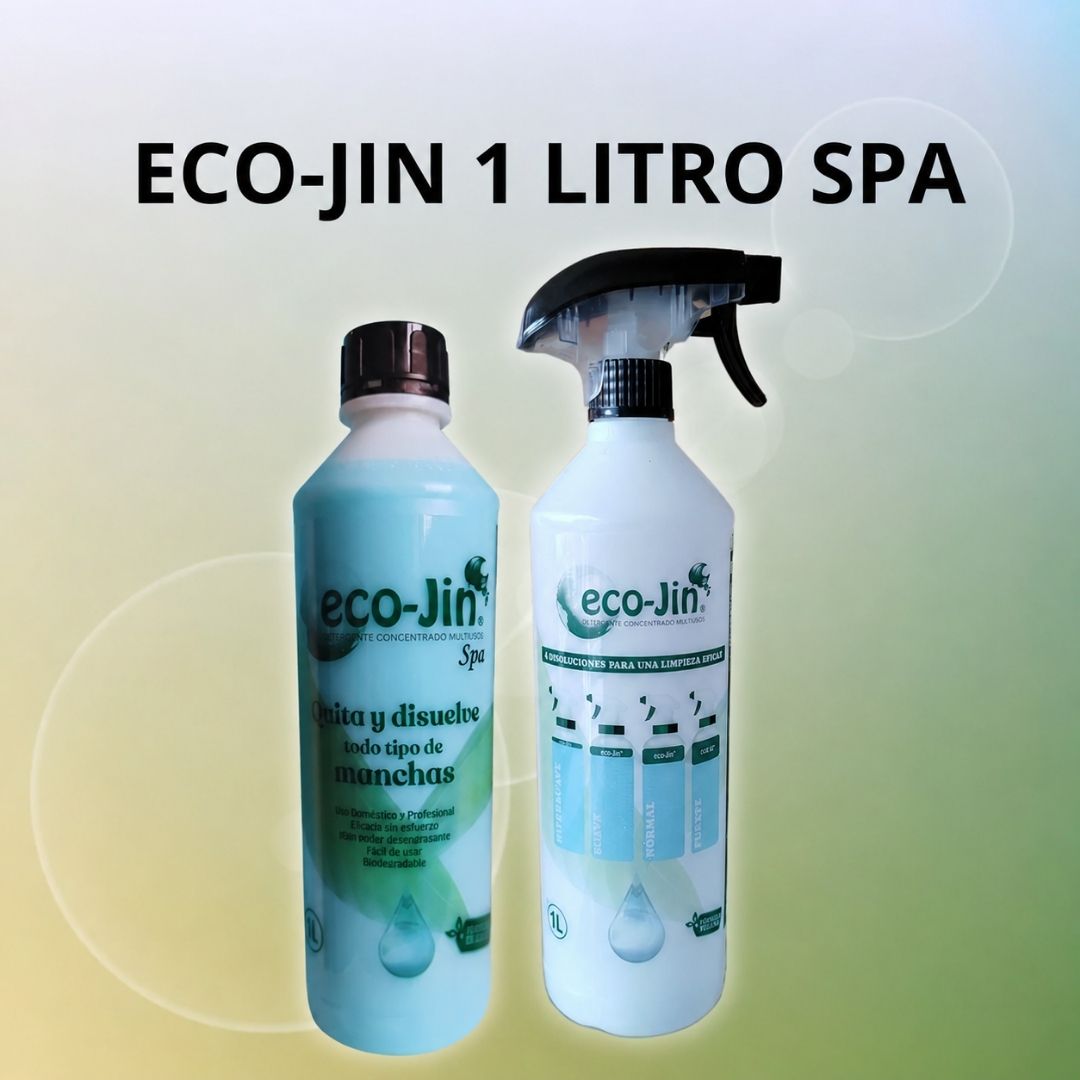Eco-Jin Varios Aromas, 1 Litro con Difusor o Bayeta y Estropajo, a tu elección - Imagen 3