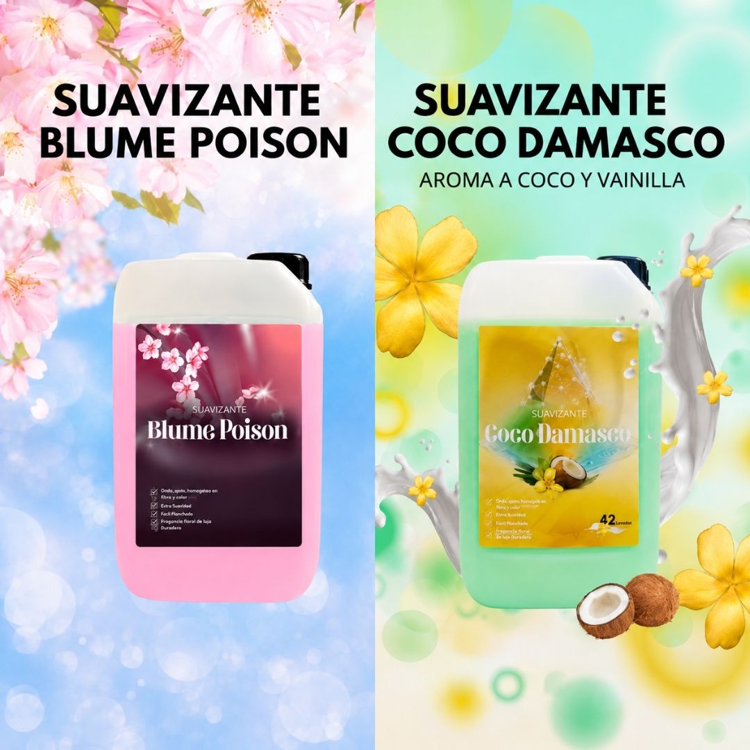 Suavizante laboncler perfume duradero y ropa esponjosa