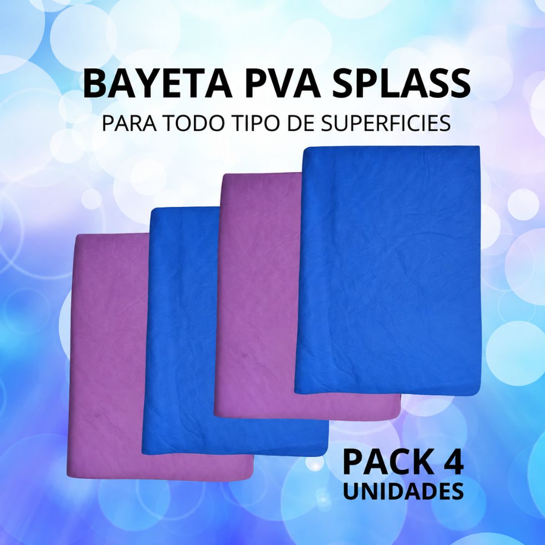 Pack 4 Bayetas PVA Splass Laboncler